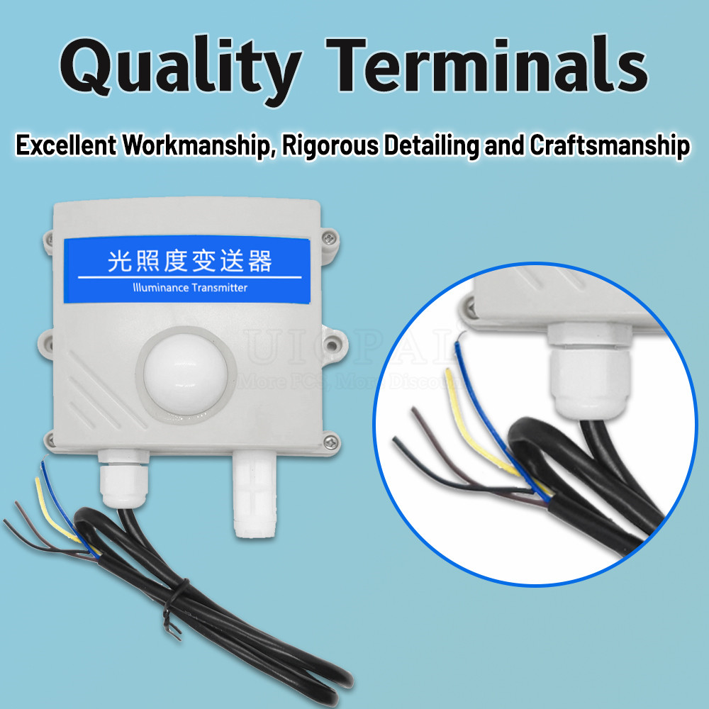 Plant Sensor - 0-5V 0-10V Illumination Sensor RS485 Output