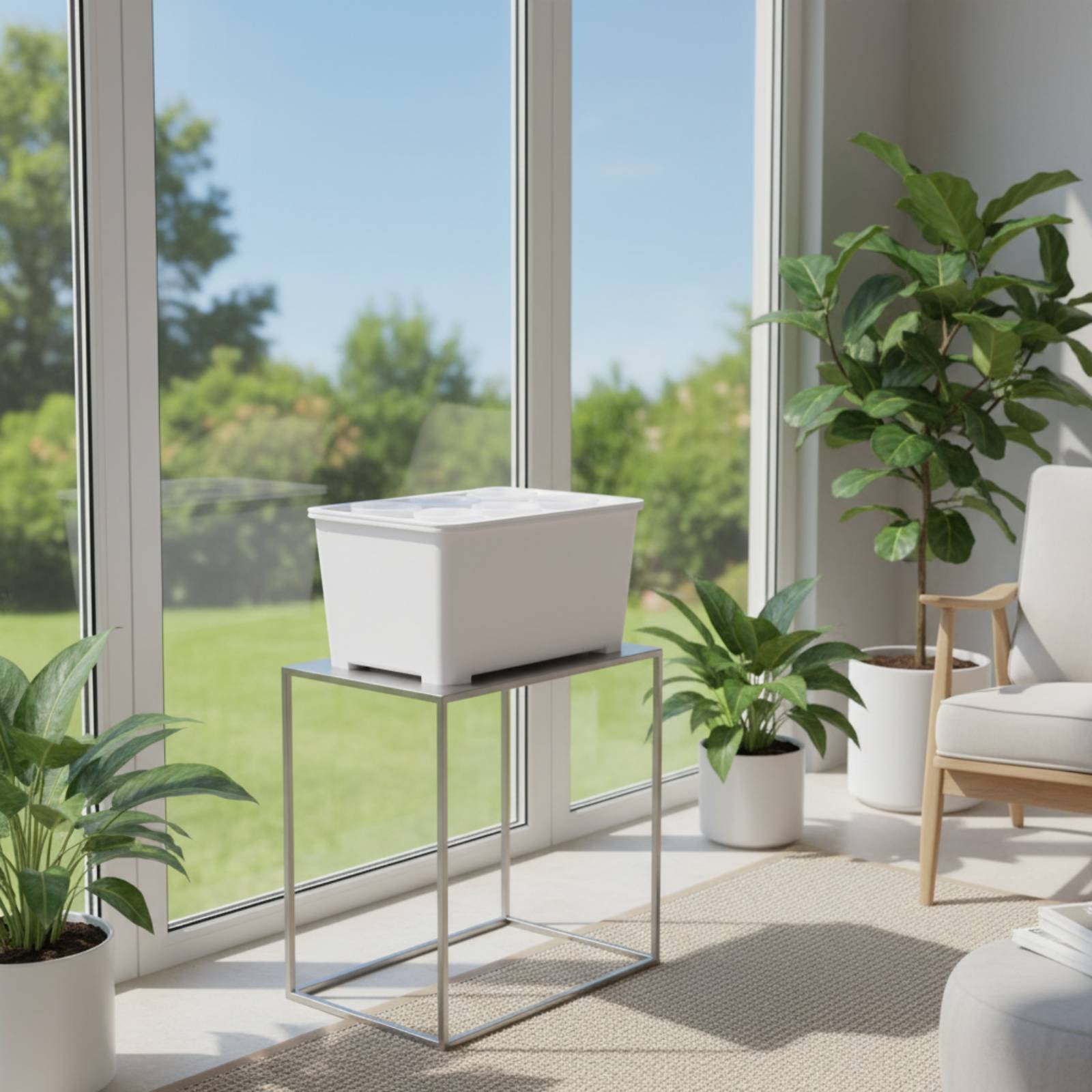 Hydroponic Planting Box Sunlig - đánh giá và giá Indoor Garden Kit