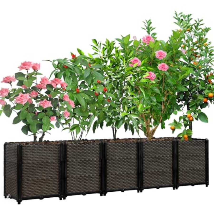 Outdoor self-watering raised p - đánh giá và giá Self Watering Planter