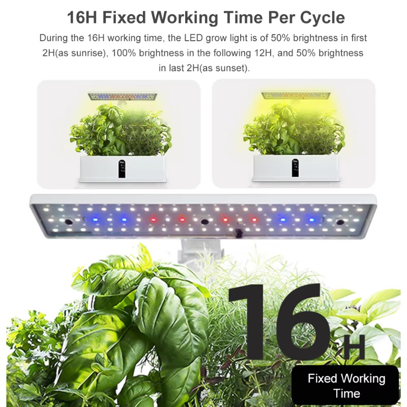 9 Pods Smart Hydroponics Growi - đánh giá và giá Indoor Garden Kit