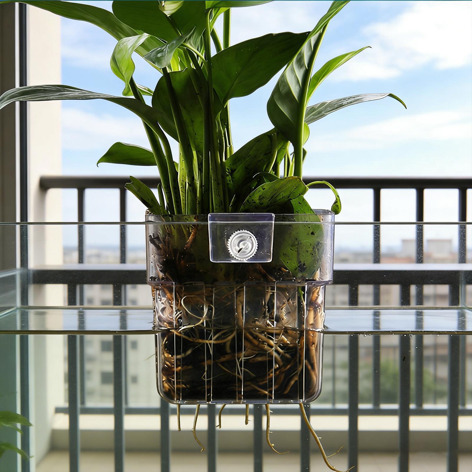 Transparent Hangable Aquarium  - đánh giá và giá Hydroponic Grow Pod