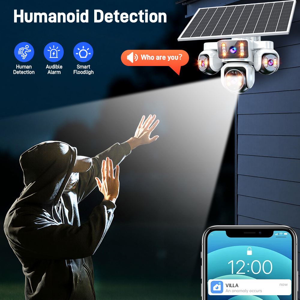 Yoosee 15MP AOV Solar 4G Camer - đánh giá và giá Garden Camera