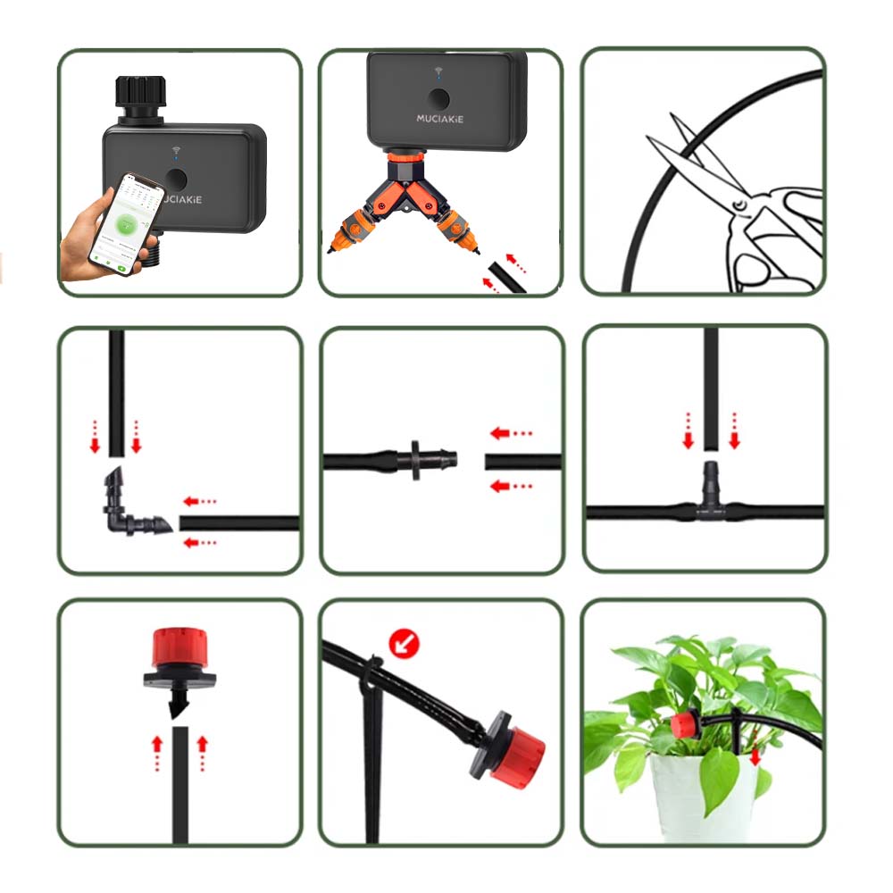 30-10m Garden Dual-band WiFi T - đánh giá và giá Smart Garden System