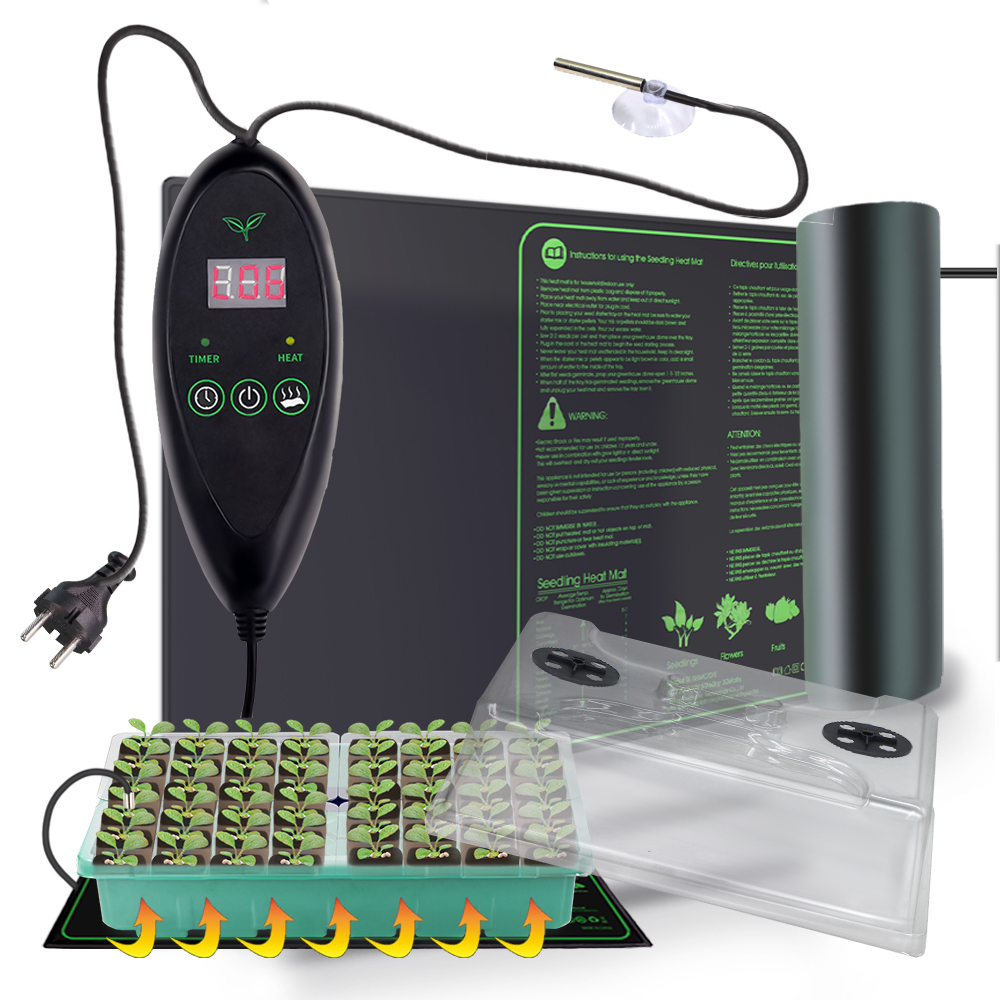Warm Seedlings Box Heating Mat - đánh giá và giá Indoor Garden Kit