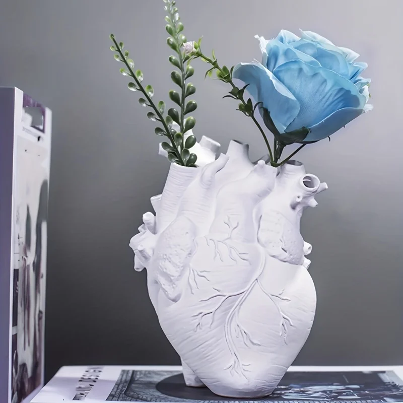 Heart Shaped Resin Vase Anatom - đánh giá và giá Hydroponic Grow Pod